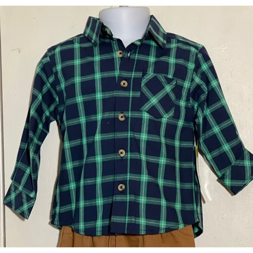 NEW Boys Mick Mack Ltd. 2-Piece Outfit Size 18 months NWT